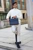 Elegant Men' A4 Briefcase - Stylish Business Briefcase with Handle and Ring