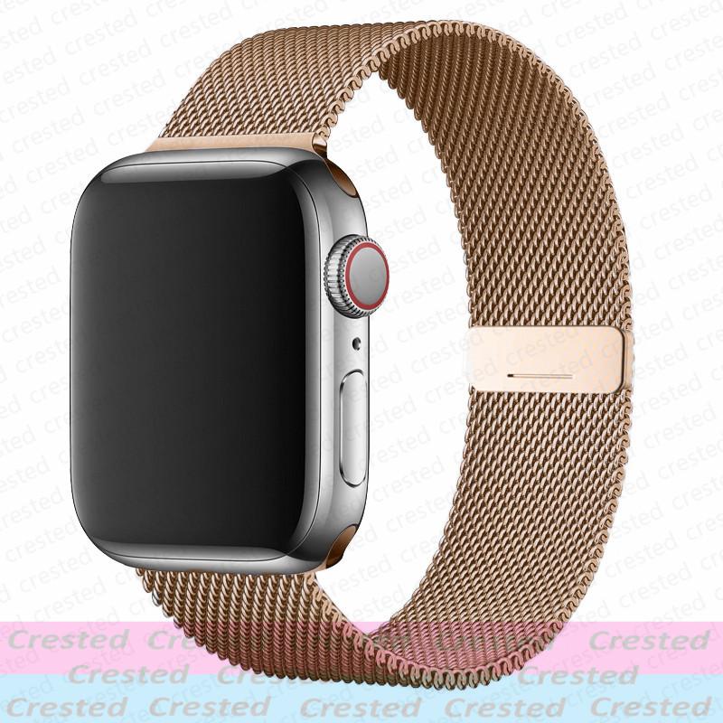 Миланская петля Ремешок Для Apple Watch Ремешок 44мм 40мм 45мм 41мм 49мм 42мм 38мм correa bracelet iWatch серия 3 6 se 7 8 9 5 ultra 2