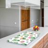 GLASS PROTECTIVE PLATE FOR STOVE 90x52 CACTUS