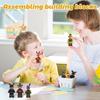 8 шт. Детские строительные фигурки Игрушки Мелкие частицы Строительные аксессуары Фигурки