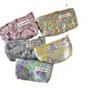 French Embossed Flower Cosmetic Bags Large Capacity Traveling Portable Storage Bags Girl's Casual Makeup Case Phone Hand Bags