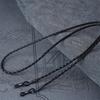 Thick Twist Sunglasses Leather Rope Chain Eyewear Braided Glasses Lanyard Strap
