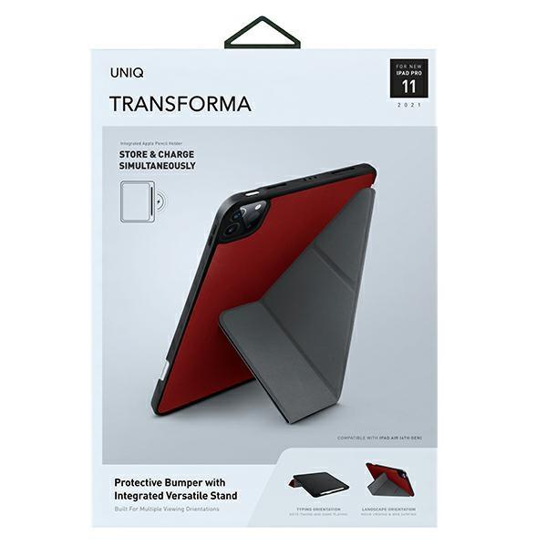 Pokrowiec do iPad Pro 11" UNIQ Antimicrobial Czerwony