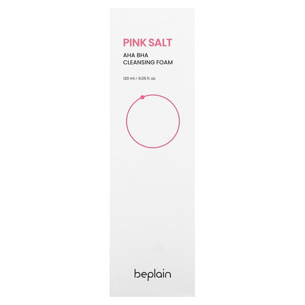 Pink Salt, Aha Bha Cleansing Foam, 120Ml(4.05Fl Oz)