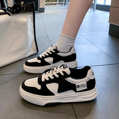 Белые туфли на платформе для детей, весна и осень, новинка, модные универсальные туфли для спорта и отдыха