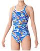 Swimsuit Training One Piece Navy SS [Arena] (Open Back) Women's (NVY)