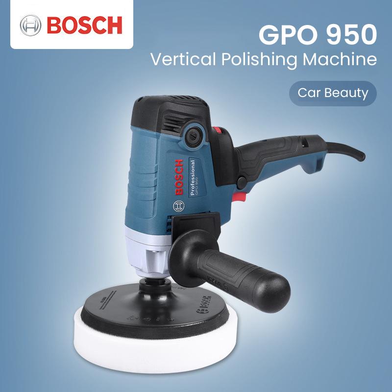 Bosch GPO 950 Автомобильный полировщик 220 В 950 Вт 6 передач 600-2100 об/мин электрическая полировальная машина с регулируемой скоростью шлифовальный станок для вощения автомобиля