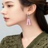 Серьги с кисточками из бамбука и ракушек - Элегантный европейский и американский стиль