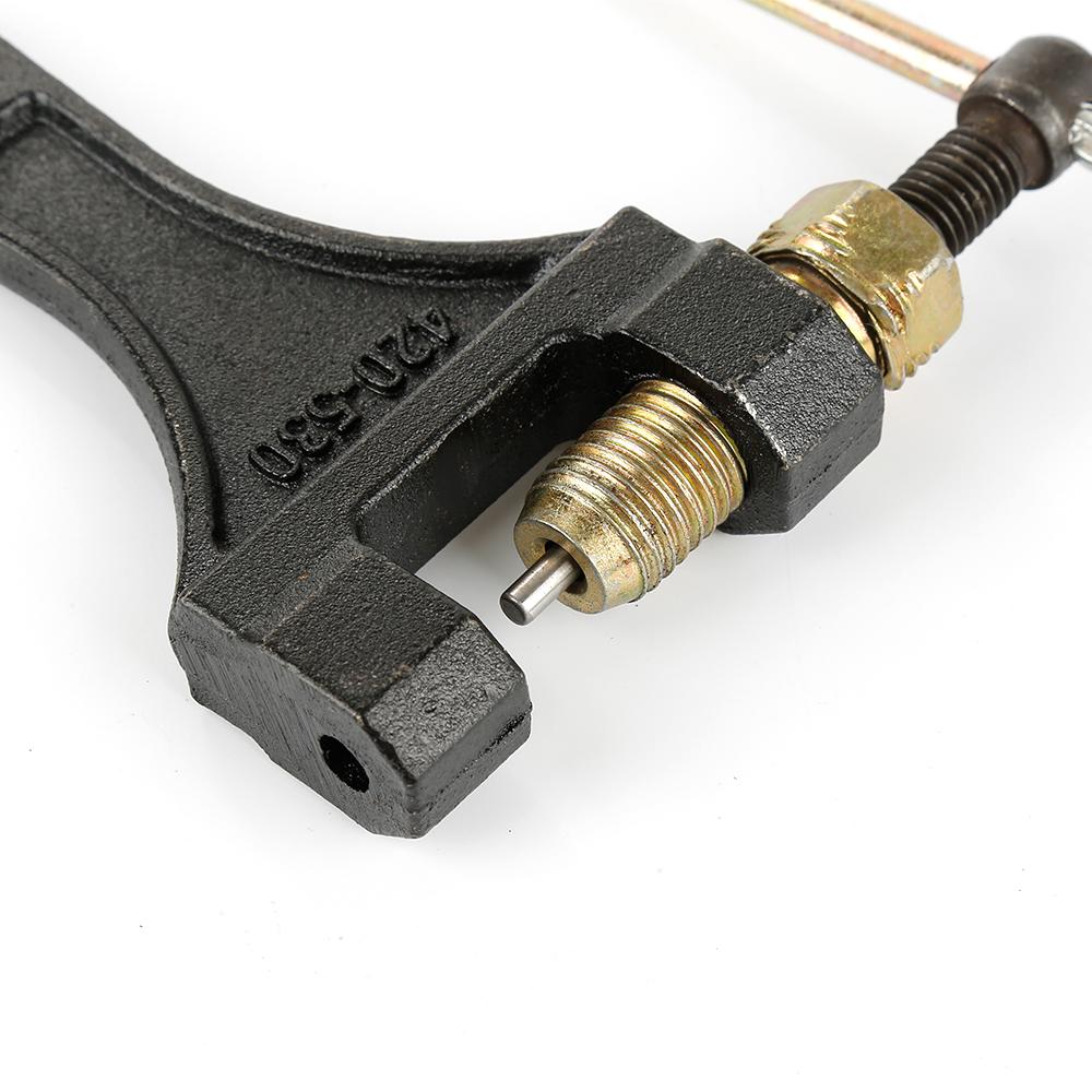 Мотоциклетный прерыватель цепи, инструмент для удаления звеньев, разветвитель цепи двигателя, клепальный инструмент 420-530