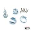 BDP49 Front Left or Right Door Lock Barrel Repair Kit 39 Mm for VW Transporter T5 Fox 5Z New Beetle Polo 9N 2/3 Door 1C0837167B