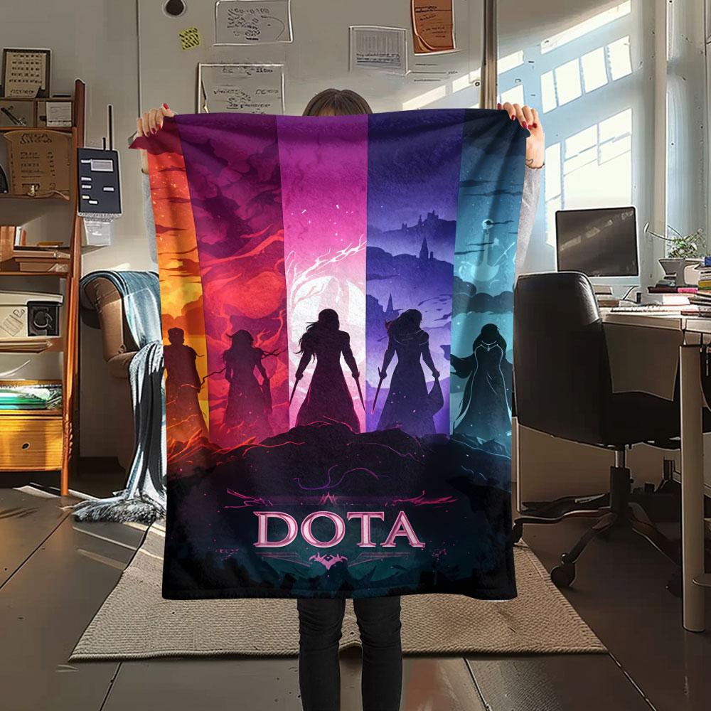 Плед DOTA 2, Высокое качество, Удобный для всех сезонов, Декор для дома, Тепло и уют