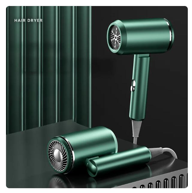 Новый электрический фен со складной ручкой, гладкий горячий холодный ветер, мини-фен для бытовой техники, инструменты для личной гигиены