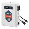 Step Up Voltage Converter, 3000VA, Heavy Duty Voltage Power Converter, 110V to 220V Power Transformer, with 2 EU Outlets, USB Output, LCD Display,