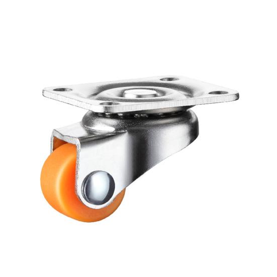 0,5-дюймовые мебельные ролики универсальные маленькие поворотные пластинчатые ролики для тележек мебель детская кровать кухонный шкаф стол