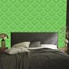 Wallpaper Geometric rhombuses green, center green 50x1000