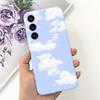 For Samsung Galaxy S23 FE Fashion Sunflower Butterfly Painted Case For Samsung S23FE 5G S 23fe SM-S711B Soft Silicon Jelly Cases