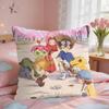 Anime DDigimon AAdventure Cushion Cover Square Short Plush Pillow Case Living Room Sofa Home Decor Funda X