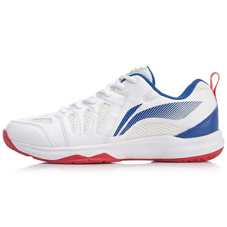 Li Ning Ace Текстиль, Синтетическая кожа Амортизация Скользкая Устойчивая к истиранию Низкие Бадминтонные кроссовки Мужские AYTP011-13