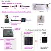 Solar Christmas Lights Outdoor Waterproof Decorations 20 Ft 30 LED Snowflake String Fairy Lights with 8 Lighting Modes for Wedding, Party, Tree,