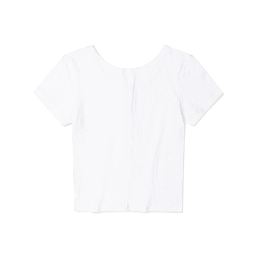 MOAA Henley Neck Short Sleeve (White)