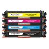 Совместимый набор из 4 цветных картриджей HP CE310A/126A