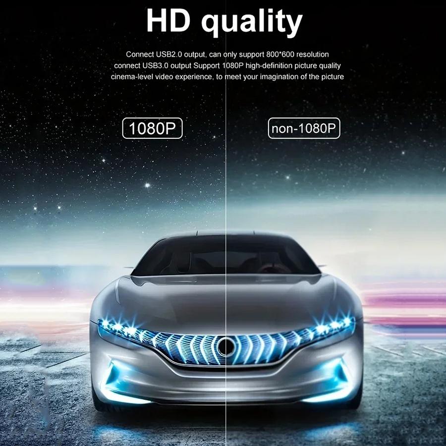 Адаптер USB-HDMI 1080P USB 3.0/2.0 в HDMI Внешний аудио-видео адаптер кабель для ПК-ноутбука