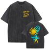Louis Tomlinson How Did I Get Here Tour  Retro Washed T Shirt Men Women Summer Clothing Fashion Cotton Short Sleeve Tshirt