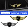 1 шт. 3D Металлический Значок Крылья Боковая Наклейка на Автомобиль Наклейка на Окно Багажник Для Mercedes Benz AMG A B C E S CLA GLA GLC GLK CLS G-Класса