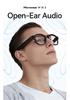 New W AIR 3 Smart Glasses: AI Translation, 8MP Camera, 16GB HD Vertical Screen for Photography.