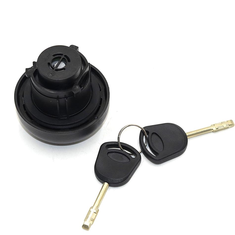 1715043 9C119K163AA For Ford Transit Mk7 Anti Theft Diesel Fuel Tank Filler Cap Cover Lock With 2 Keys Kit 2006 2007 2008 -