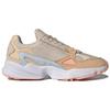 Adidas Originals Falcon Ткань Синтетическая кожа Спортивные Удобные Нескользящие Низкие Повседневные Кроссовки Женские Повседневные Кроссовки GV7367