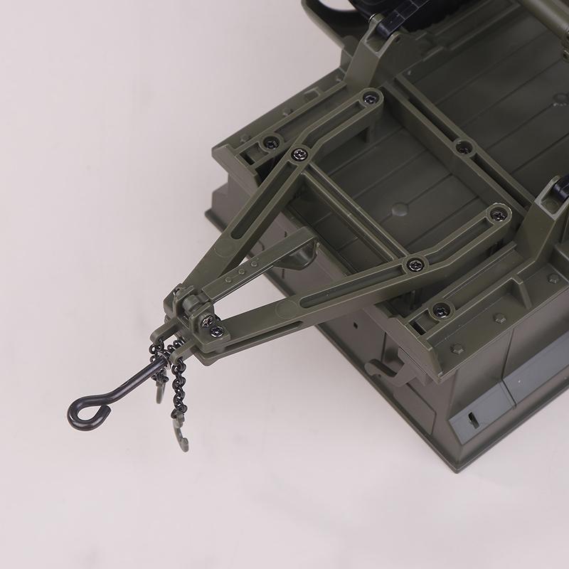 Jjrc C8815 Запчасти для апгрейда Прицеп Солдат Лебедка Пулемет Масляная бочка Оригинальные аксессуары для C8815 Радиоуправляемая машина Аксессуары для апгрейда