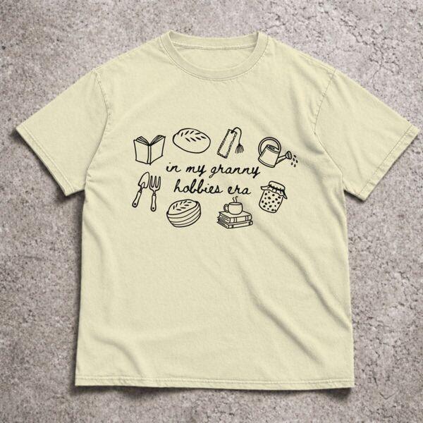 Grandma Aesthetic Tee Funny Gardening Shirt Short Sleeve ONeck Tops Graphic Funny Tshirt for Plant Lover Vintage Tshirt
