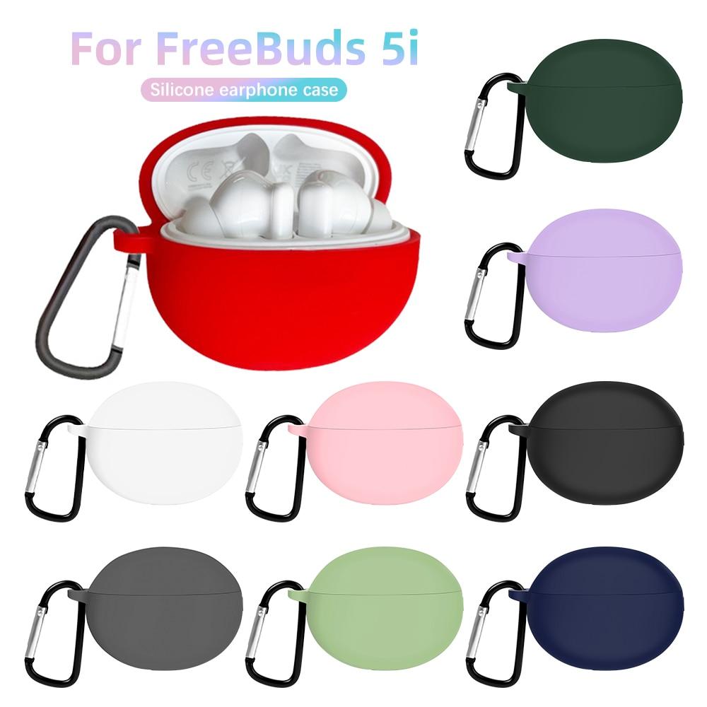 Для Huawei FreeBuds 5i чехол силиконовые чехлы для наушников для Huawei Freebuds 5i Free Buds 5i 5 i чехол для наушников с крючком