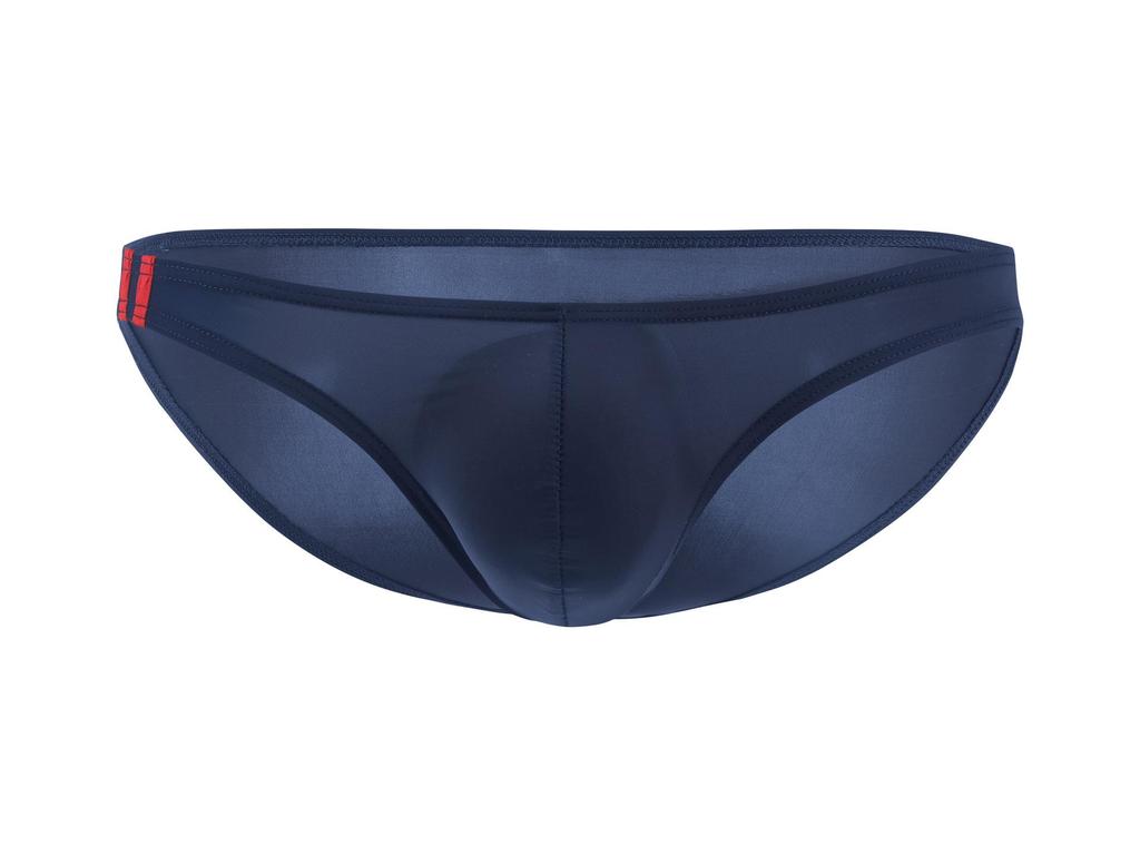 Тонкие трусы-слипы из ледяного шелка с низкой посадкой для мужчин E043