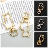 Zinc Zinc Alloy Cat Lobster Claw Clasp Keyring Making Split Key Ring Connector  DIY Jewelry