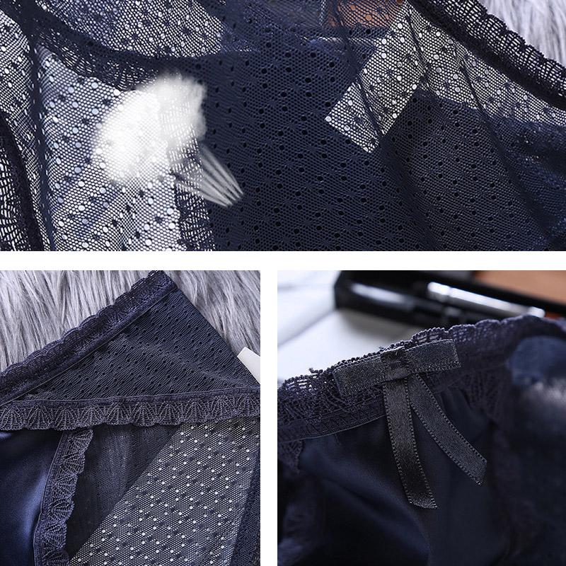 Panties Perspective Fancy Lace Panties For Women Traceless Crotch Of Cotton Briefs Lady Panty Underwear Low-rise Briefs