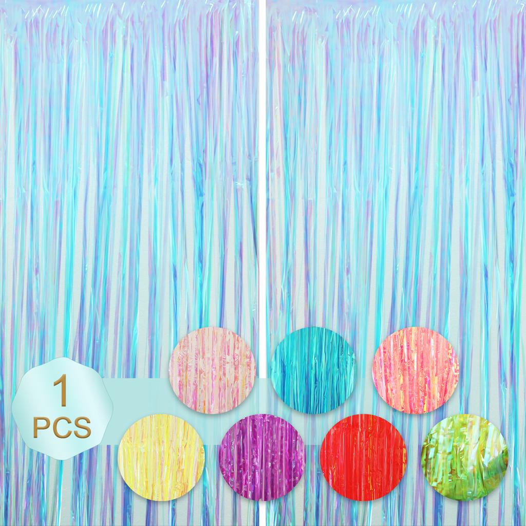 Блестящие и красивые занавески из фольги для вечеринки по случаю дня рождения, фоновые занавески для вечеринки, украшения