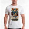 Texas Hill Country Artwork Tshirt Summer Casual Cotton Tee Oversized Streetwear Tops Vintage Graphic Print Unisex Unisex Unisex
