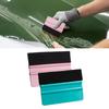 Felt Edge Squeegee Window Tinting Tool Car Vinyl Wrap Scraper Plastic Spatula Scratch Free Film DIY Squeegee Wallpaper Smoothing