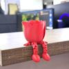 Романтическое красное сердце, 3D-печатная фигурка любви, подарок на День святого Валентина для пар, годовщину, день рождения, домашний декор, статуэтка