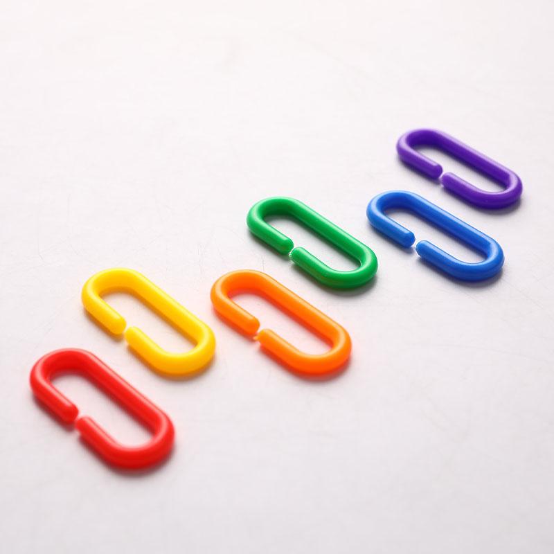 50 шт. игрушка-зажим для попугая C-Clip пластиковый крючок для африканских серых попугаев-конуре корелла