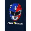 Power Rangers Childrens/Kids Spliced Head Pullover Hoodie