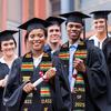 Kente Graduation Stole Class of 2025 Celebrate Culture with The African Graduation Sash for Black Men Women