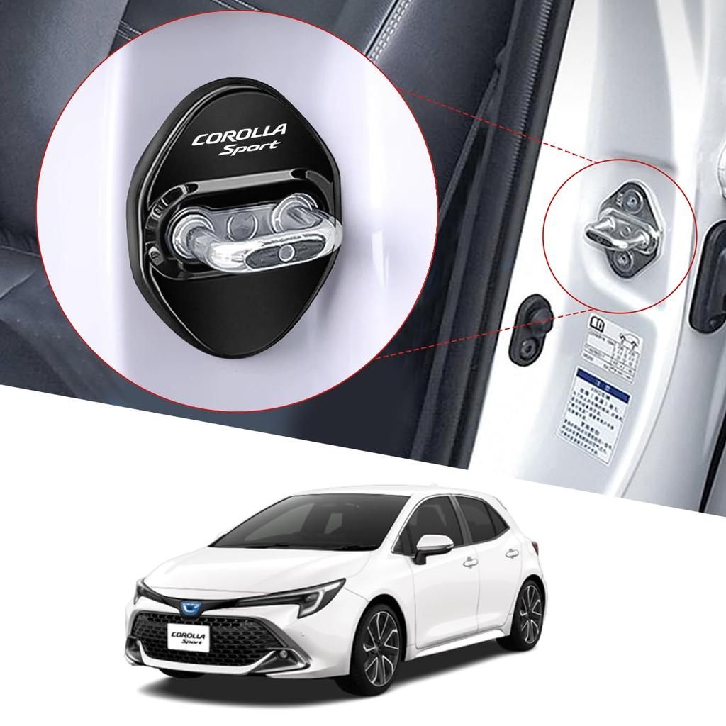 Накладка на дверной фиксатор автомобиля Corolla Sports, Corolla Sports, Аксессуары, Заказные детали, Крышка дверного замка,