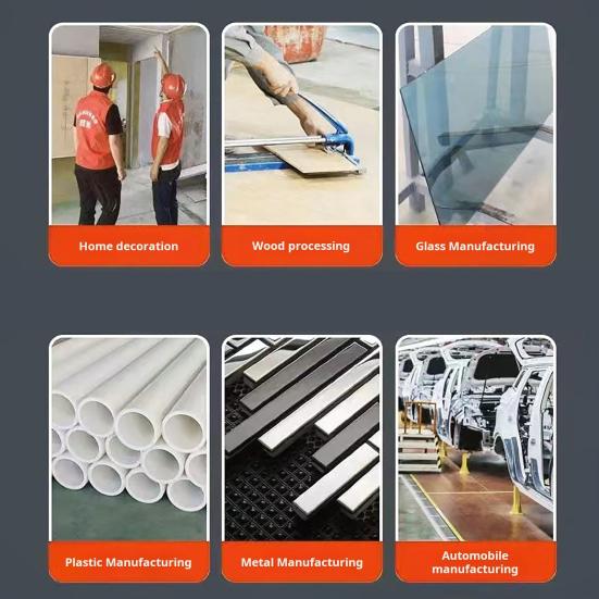 Yousheng 5Pcs Long Head Deep Hole Markers Carpenter Ink Marker Pens Quick-Drying Waterproof Colorful Carpenter Pens Marking Tools