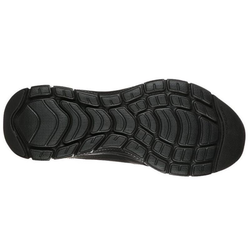 Skechers Мужские тканевые кроссовки для бега Flex Advantage 4.0, синтетические, низкие, 232225-BBK