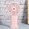 Handheld Charging Small Fan Humidification Mini USB Portable Desktop Bedside UniversalPink 178 x 92 x 40mm