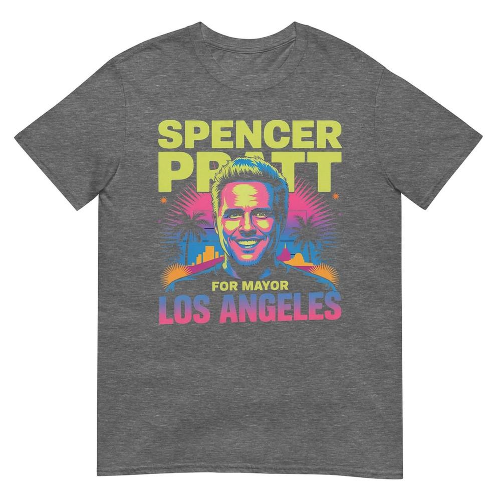 Spencer Pratt For La Mayor California Humor Design Tshirt