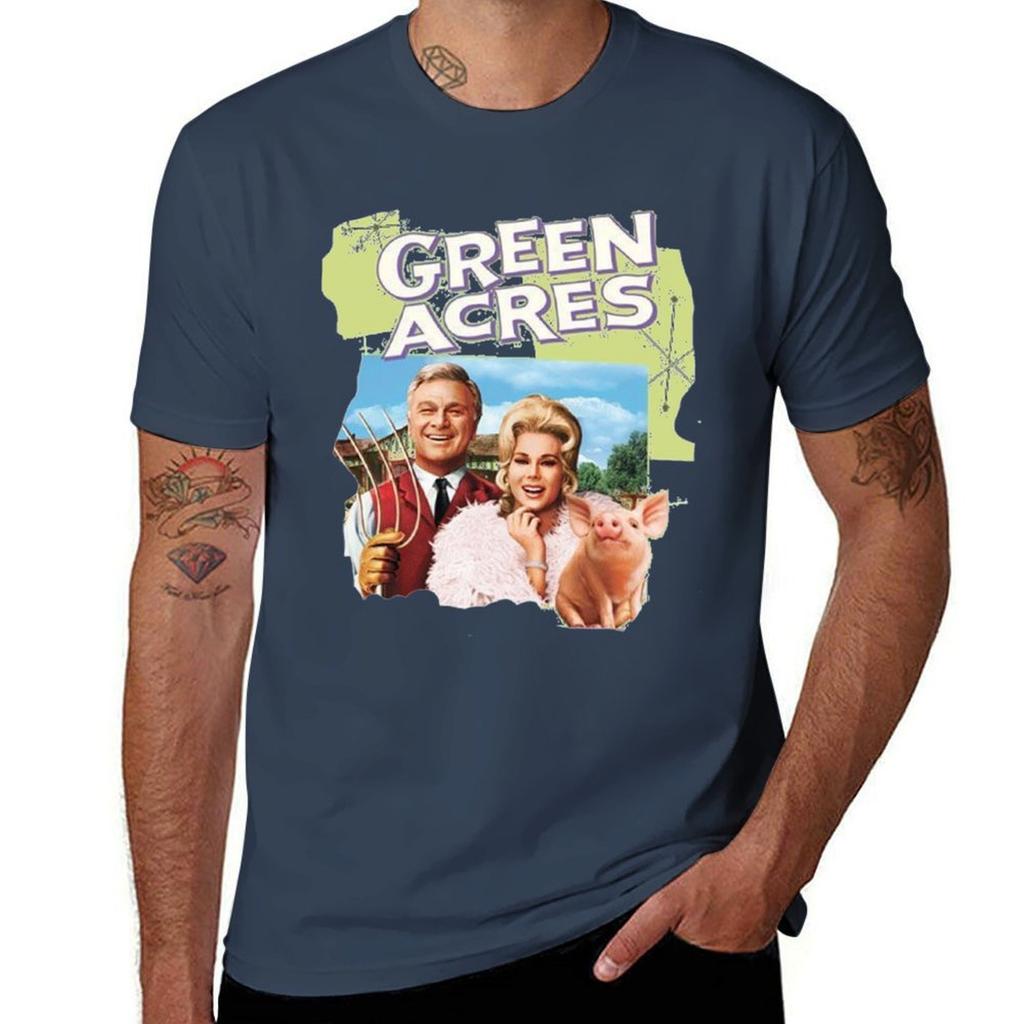For Fans Women For Acres Green and Gift Gift Men TShirt Basic Solid Color Casual Tee Shirt